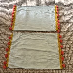 Anthropologie pillow shams